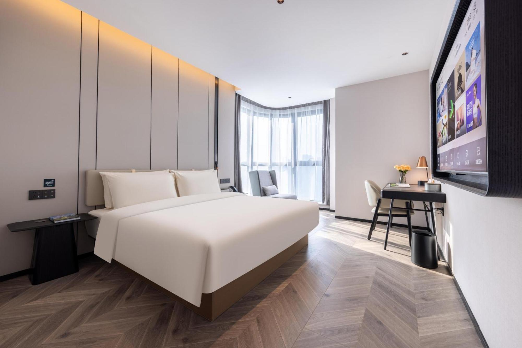 Atour Hotel Wuhan Chuhe Han Street Hongshan Plaza المظهر الخارجي الصورة